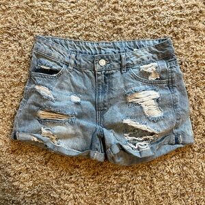 H&M denim shorts, size 2
